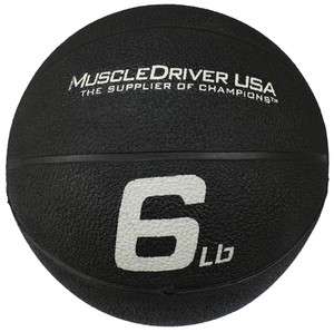   Muscle Driver Rubber Medicine ball Bounce med ball Six pound MDUSA 6lb