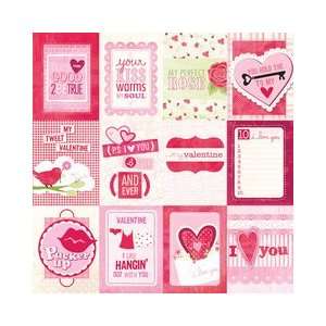  Valentine Foil Paper 12X12 Card Cut Outs Arts, Crafts 