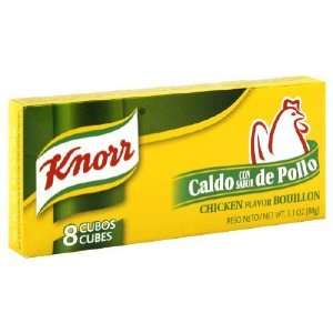 Knorr Chicken Flavor Bouillon   3.1 oz. Grocery & Gourmet Food