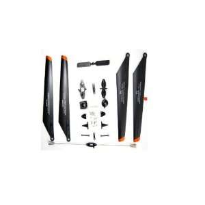   Replacement Parts Kit, Blades, Blade Grips, Tail Rotor, Balance bar