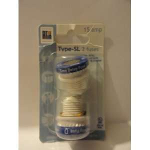  Type SL 15 Amp Time Delay Fuse   2 Per Package