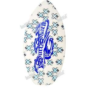 41 Deluxe Wood SkimBoard w/ EVA Traction Pad for X Grip  