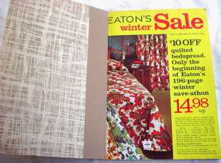 1971 EATON Canada WINTER Sale CATALOG Catalogue STORE  