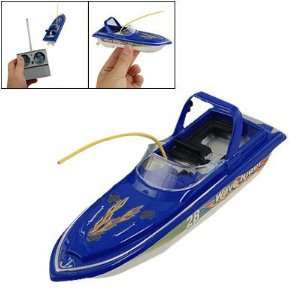 Child 1:64 Rechargeable Radio Remote Control Racing Boat Model Toy 