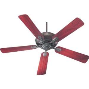 Quorum 84525 44 52 Prelude Ceiling Fan, Toasted Sienna Finish with 