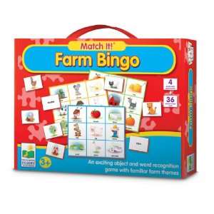 Match It! Bingo   Farm 10 : Toys & Games : 