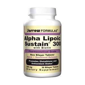  Jarrow Formulas   Alpha Lipoic Sustain with Biotin 300 mg 