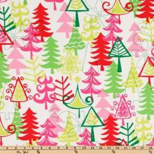   Flannel Yule Trees Multi Fabric By The Yard: Arts, Crafts & Sewing