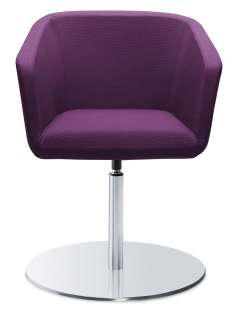 LD Seating MANGO F30 Designer Lounge Sessel vollgepolstert. Drehsessel 