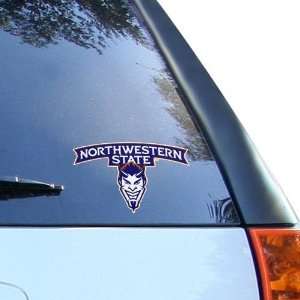 Northwestern State Demons 4 x 4 Team Logo Car Decal  