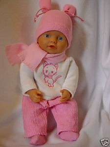 Für Little Baby Born Kleidung Puppenkleidung 5 TLG.Neu  