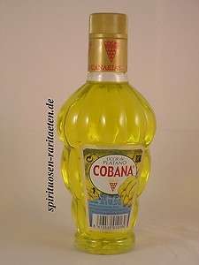 Licor de Platano Cobana Bananen Likör 30% Islas Canarias  