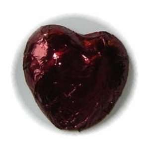  Burgundy Foiled Chocolate Heart Favors 1 lb Everything 
