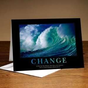  Successories Change Wave 25 Pack Greeting Card Health 