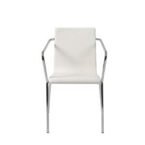  02471WHT Leila Stack Chair in