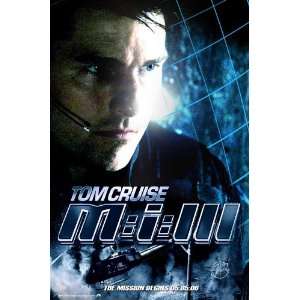   27x40 Tom Cruise Philip Seymour Hoffman Ving Rhames: Home & Kitchen