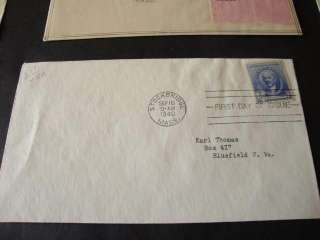   of First Day Covers, Cards and Envelopes from 1940   1945 +  
