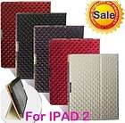 Style Luxurious Diamond Stand Case Cover For Apple iPad 2 2nd 5 colors 