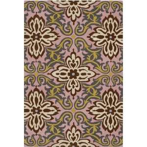  Temple Garland Pink Amy Butler Rug