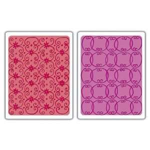  Sizzix   Textured Impressions   Embossing Folders   Flower 