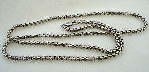 Sterling Silver Chain, 26 Long Heavy 38.1 grams, Nice Link  
