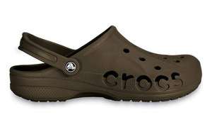 New Mens Crocs Baya Brown Clogs Mules Shoes 6 7 8 9 11 12  
