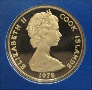 COOK ISLANDS GOLD COIN, $200, PROOF LOW MINTAGE  