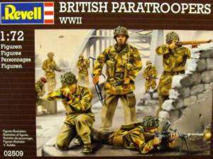 RVG2509 WWII British Paratrooper Figures 1 72 Revell Ge  