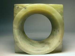 Chinese Neolithic Period Jade Carving CONG  
