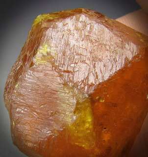 Orange SPESSARTINE GARNET Crystal, Loliondo, Tanzania  