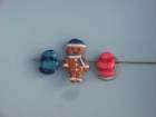 M2M Sugar and Spice gingerbread BOY polymer clay beads