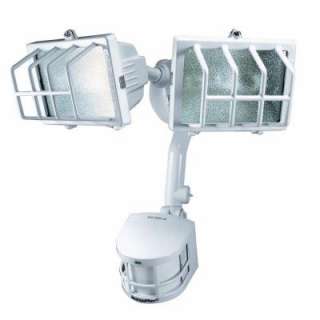   Outdoor Motion Sensing Security Light HD 9260 WH at The Home Depot