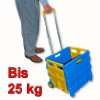 Einkaufstrolley Einkaufswagen Rollbox Einkaufs Trolley 25kg klappbar 