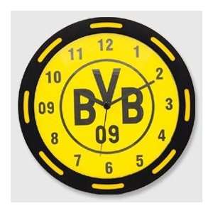 Borussia Dortmund BVB Wanduhr  Sport & Freizeit