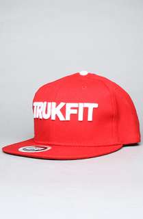 TRUKFIT The Trukfit Original Snapback Cap in Red  Karmaloop 