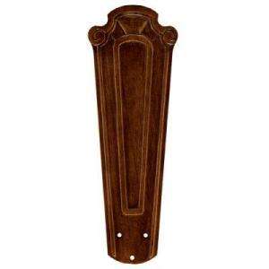   Design Walnut Finish Hand Carved Blades (80638) from The Home Depot