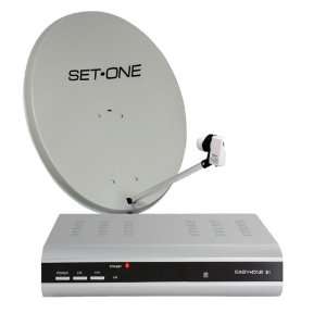 EasyOne SAT 601 1 Digitale Single Satelliten Anlage 60 cm, 15 01 060 