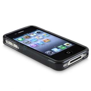 Hard Case+2 TPU Rubber Skin Soft Cover For iPhone 4 4S 4G 4GS G 