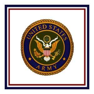 US American Army Insignia Emblem Counted Cross Stitch Chart  