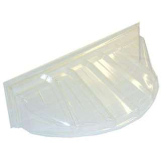 42 in. x 17 in. Circular and Rectangular Plastic Window Well Cover