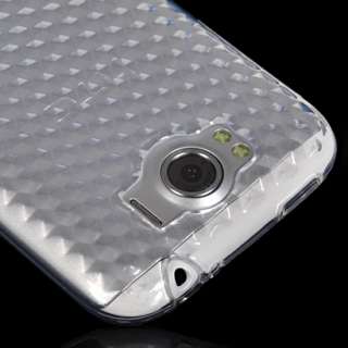 TPU Silikon Tasche Case Hülle Schale Etui für HTC Sensation XL 