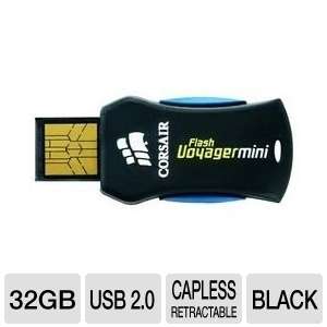 Corsair CMFUSBMINI 32GB Voyager Mini Secure USB Flash Drive   32GB 