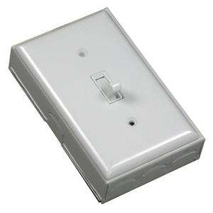   Metal Switch Box With Faceplate and Device BW2 S at The Home Depot