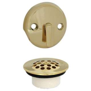 DANCO Trip Lever Trim Kit with Tub Drain in Polished Brass 89243 at 