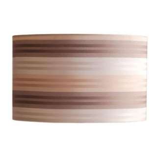   Ashley Selby 16 in. Striped Drum Shade SLD39116 