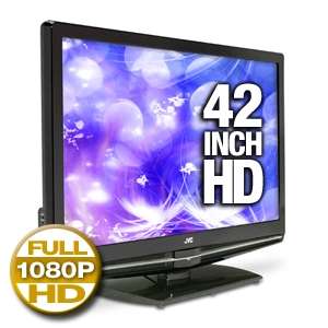 JVC LT42P300 42 Full HD LCD TV with iPod TeleDock   1080p, 65001, 6ms 
