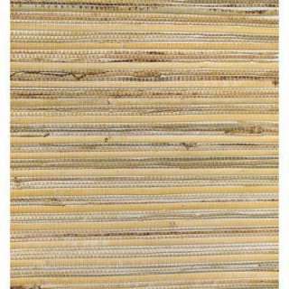   Wallpaper Company 8 in x 10 inBeige Bamboo Grasscloth Wallpaper Sample