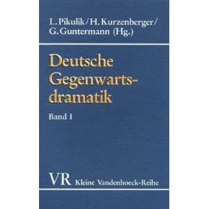 Deutsche Gegenwartsdramatik Band 1  Georg Guntermann, Hajo 