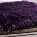  Hochflor Teppich Shaggy Silk Touch in purpur 170x240cm zum 