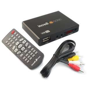 IncrediSonic Ultra Play IMP150   HD TV Digital Mini Media Player 
